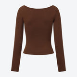SCG MADE | Margaux Long Sleeve Square Neck Top