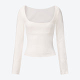 SCG MADE | Margaux Long Sleeve Square Neck Top