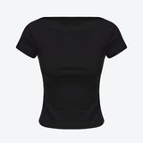 SCG MADE | Elise Boatneck Short Sleeves Top