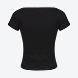 SCG MADE | Elise Boatneck Short Sleeves Top