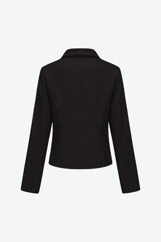 Dylan Moto Jacket in Black