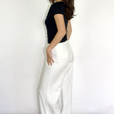 SCG MADE | Irene Mid-rise Wide Leg Trousers