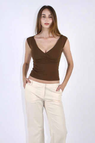 Katherine cap sleeve tee