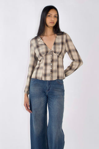 Vivien Button Front Blouse