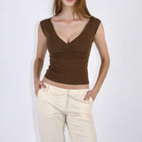 SCG MADE | Katherine cap sleeve tee