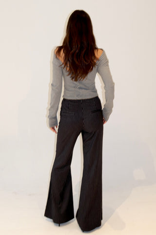 Nia Off Shoulder Backless Cotton Top