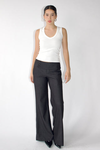 Evelyn Low-rise Tencel Jeans in Black (Tall)