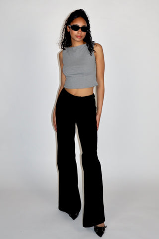 Rene backless boatneck tank