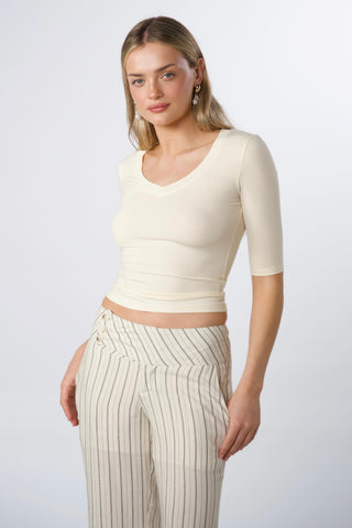 Kaia Bamboo 3/4 Sleeve Top