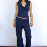 SCG MADE | Shelly Cupro Low-rise Pants