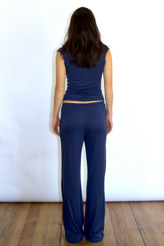 Shelly Cupro Low-rise Pants