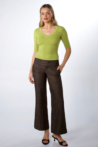 Kaia Bamboo 3/4 Sleeve Top