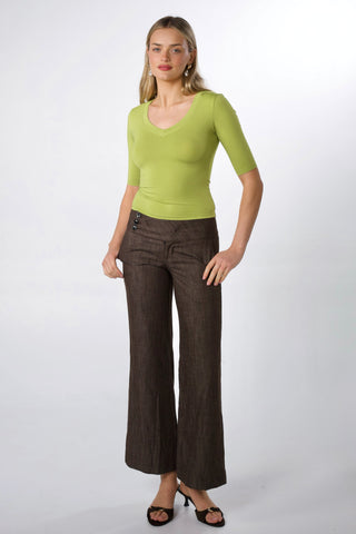 Kaia Bamboo 3/4 Sleeve Top
