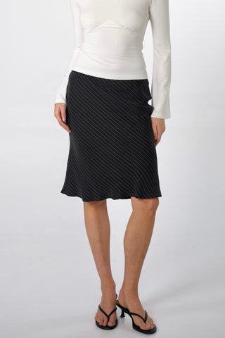 Carolyn Striped Midi Skirt