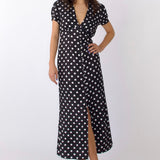 SCG MADE |Sera Button-Front Midi Dress