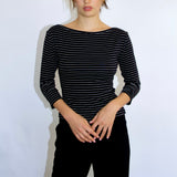 SCG MADE | Clara 90s Basic 3/4 Sleeve Top