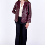 SCG MADE | Sloane 90 年代风格仿皮西装外套