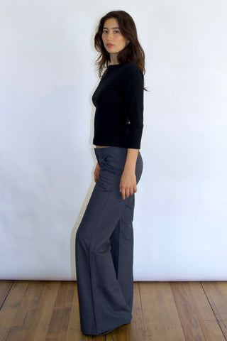 Clara 90s Basic 3/4 Sleeve Top