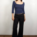 SCG MADE | Lucy Low-rise Linen-blended Trousers