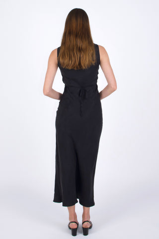 Caroline Cupro-blended Maxi Dress