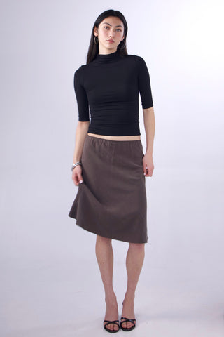 Christy Bamboo Mock Neck 3/4 Sleeve Top