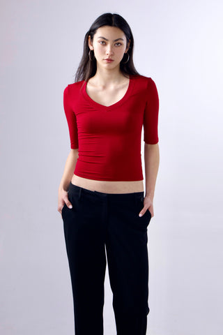 Kaia Bamboo 3/4 Sleeve Top