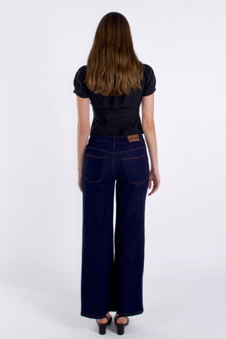 Vivien Button Front Short-sleeves Blouse