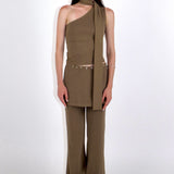 SCG MADE | Sonia Low-rise Layered Skirt Pants