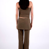 SCG MADE | Sonia Low-rise Layered Skirt Pants