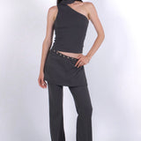 SCG MADE | 基本款盖袖方领棉质婴儿 T 恤