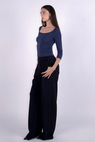 Frankie square neck 3/4 sleeve top