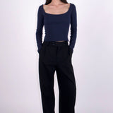 SCG MADE | Margaux Long Sleeve Square Neck Top