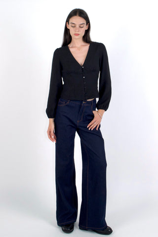 Vivien Button Front Blouse