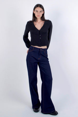 Vivien Button Front Blouse