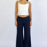 SCG MADE | Evelyn Low-rise Striped Trousers