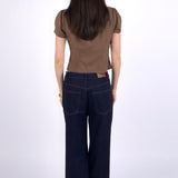 SCG MADE | Vivien Button Front Short-sleeves Blouse