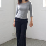 SCG MADE | Clara 90s Basic 3/4 Sleeve Top