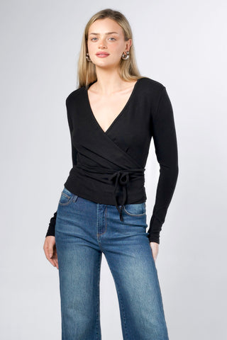 Noémie 90s Wrap Top