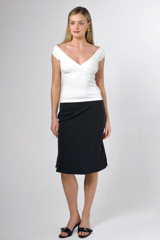 Katherine cap sleeve tee