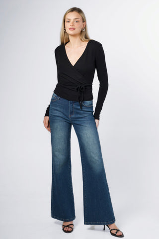 Noémie 90s Wrap Top