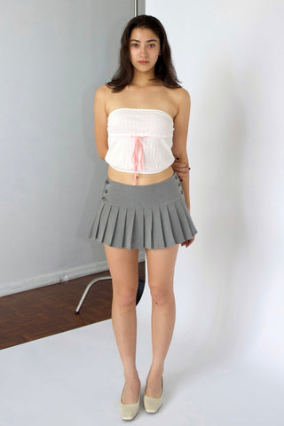 Dorothea Pointelle Tube Top