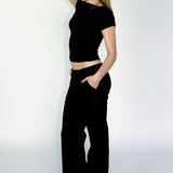 SCG MADE | Lucy Low-rise Trousers (Petite)