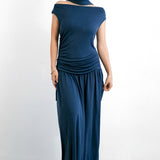 SCG MADE |Isla Cupro-blended Maxi Dress