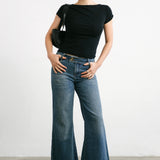 SCG MADE | Rita Low-rise Jeans in Medium wash