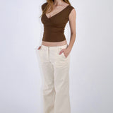 SCG MADE | Katherine cap sleeve tee