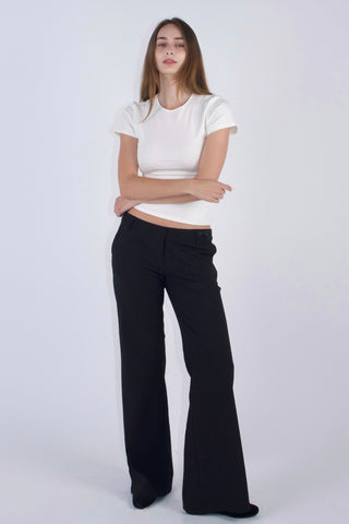 Studio 2000 Low-Rise Striped Trousers