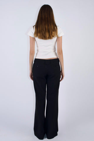 Studio 2000 Low-Rise Striped Trousers