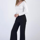 SCG MADE |Tierra Low-rise Striped Layer Pants