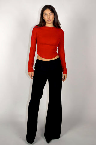 Valeria Boatneck Top