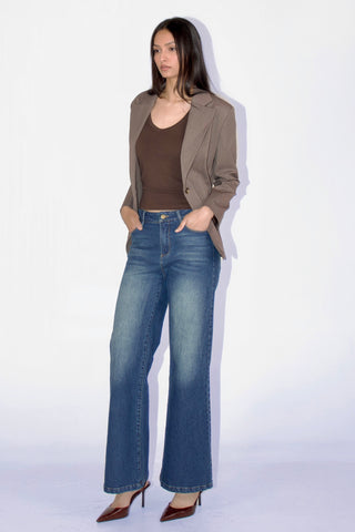 Sloane Tailored Wool Blend Blazer